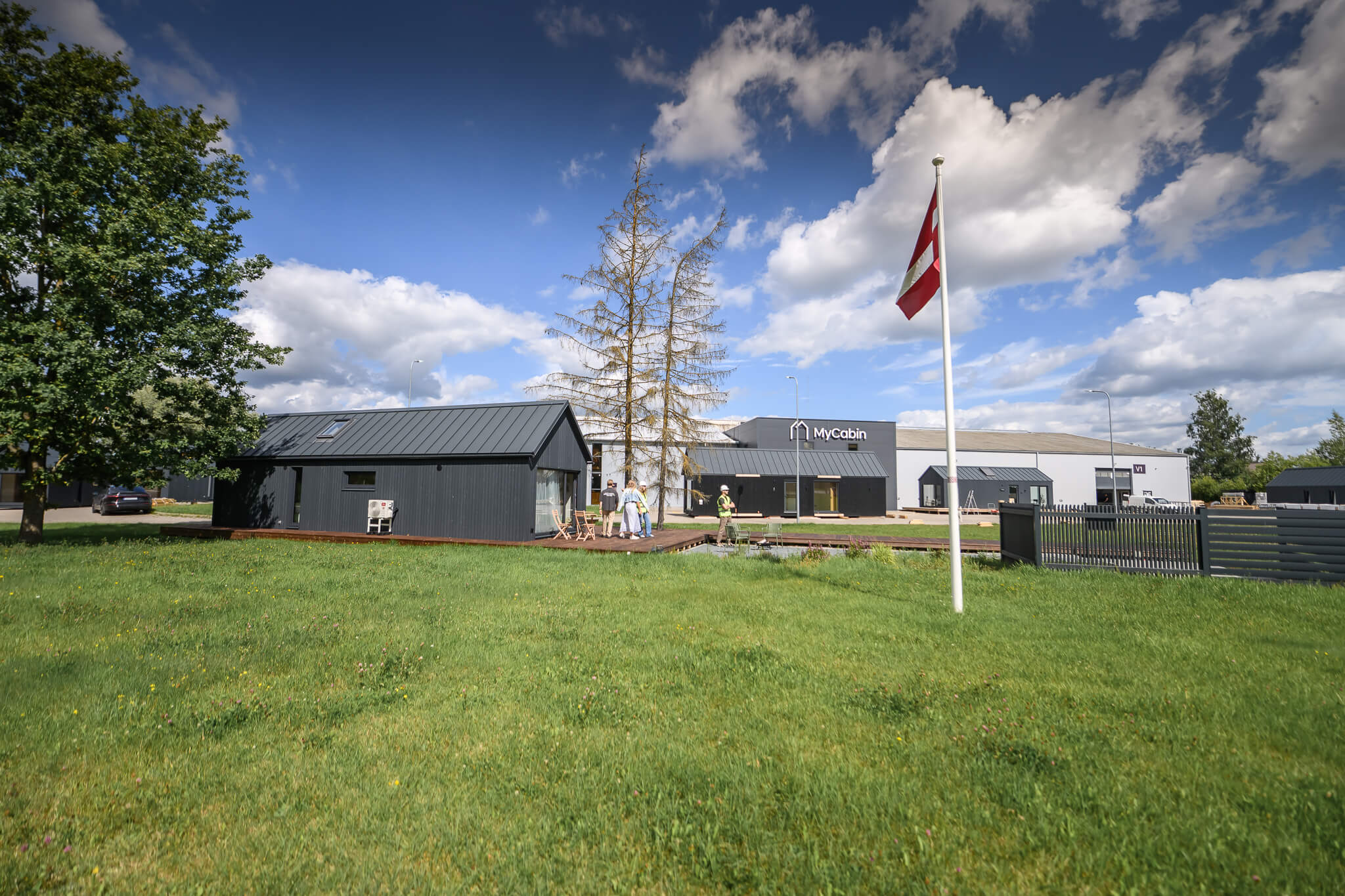 The MyCabin factory in Jelgava