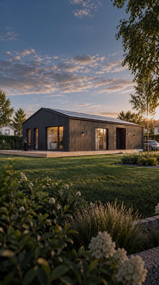 Living 100 exterior render