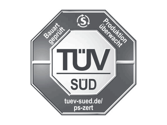 TÜV SÜD — construction type tested