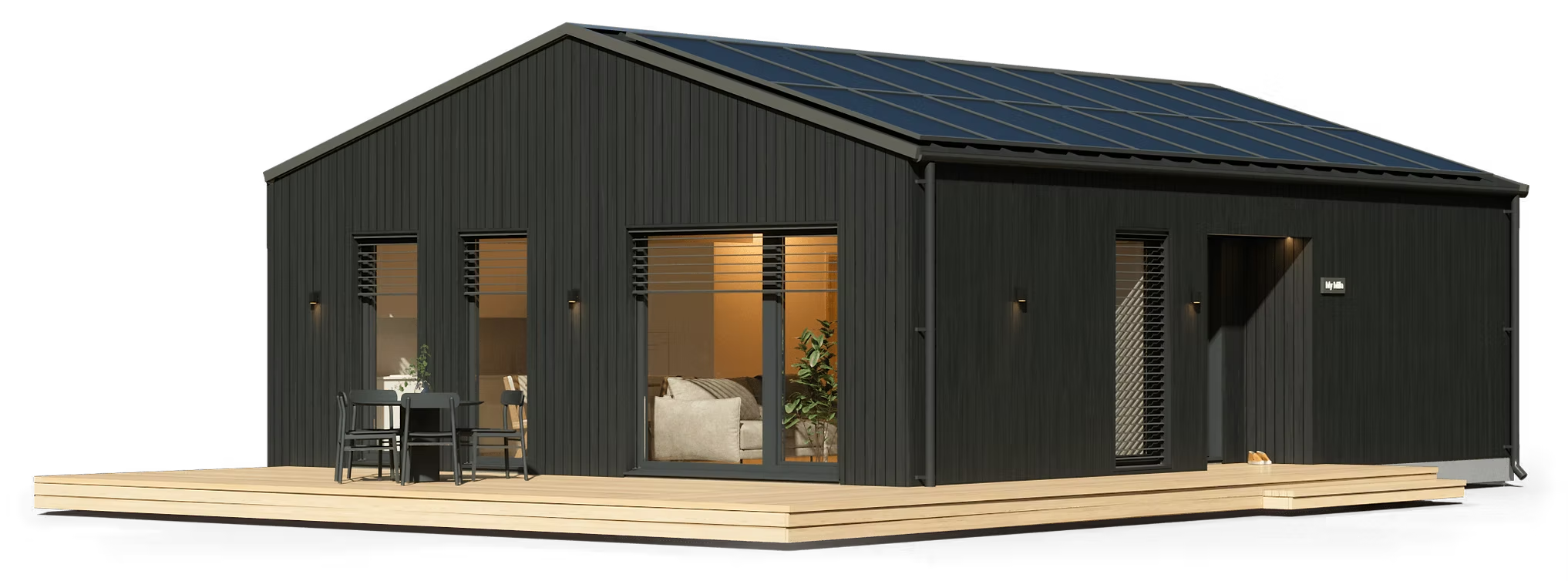 Living 80, exterior render