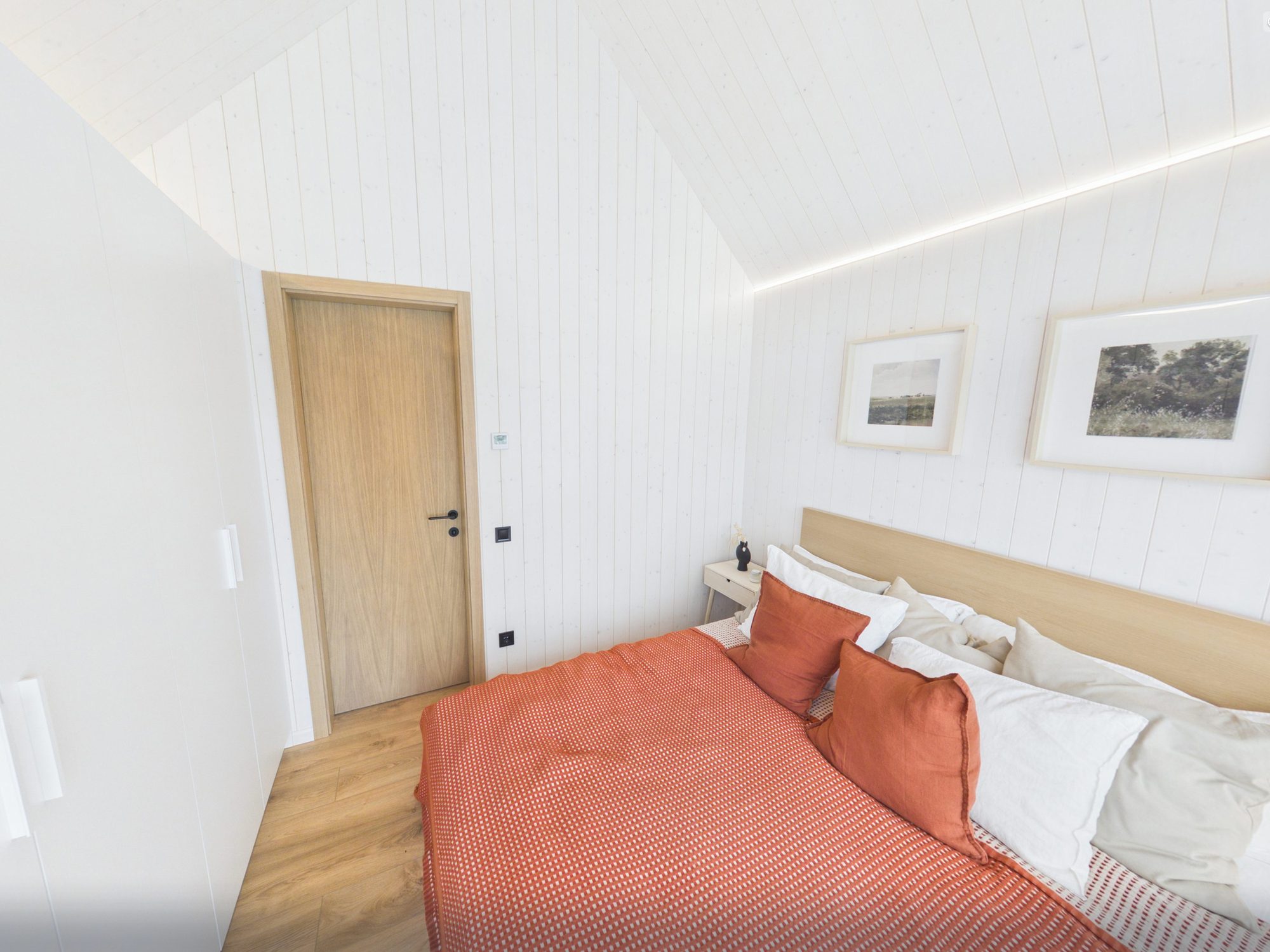 A bedroom inside a Milla 47