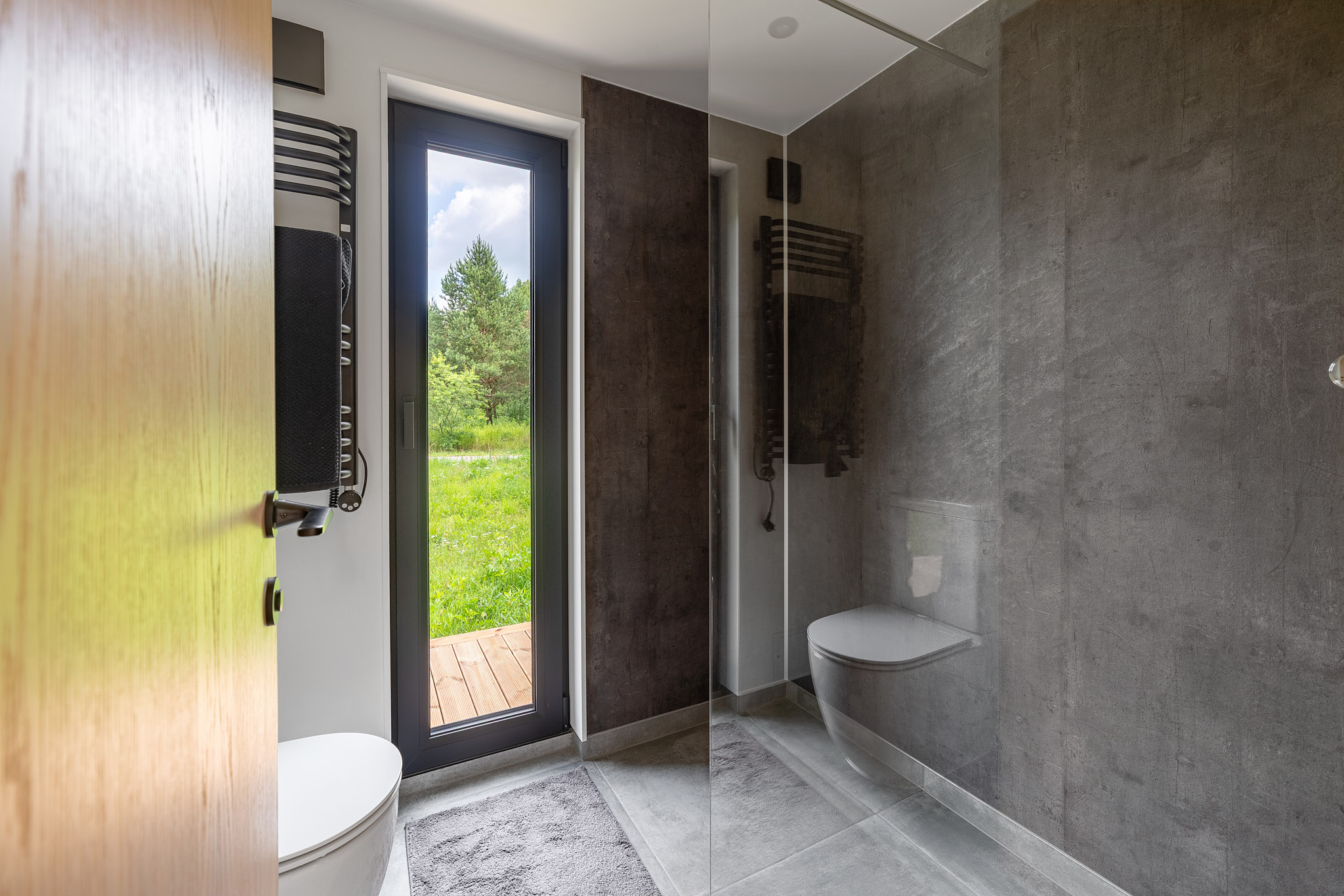 Bathroom inside a Milla 40