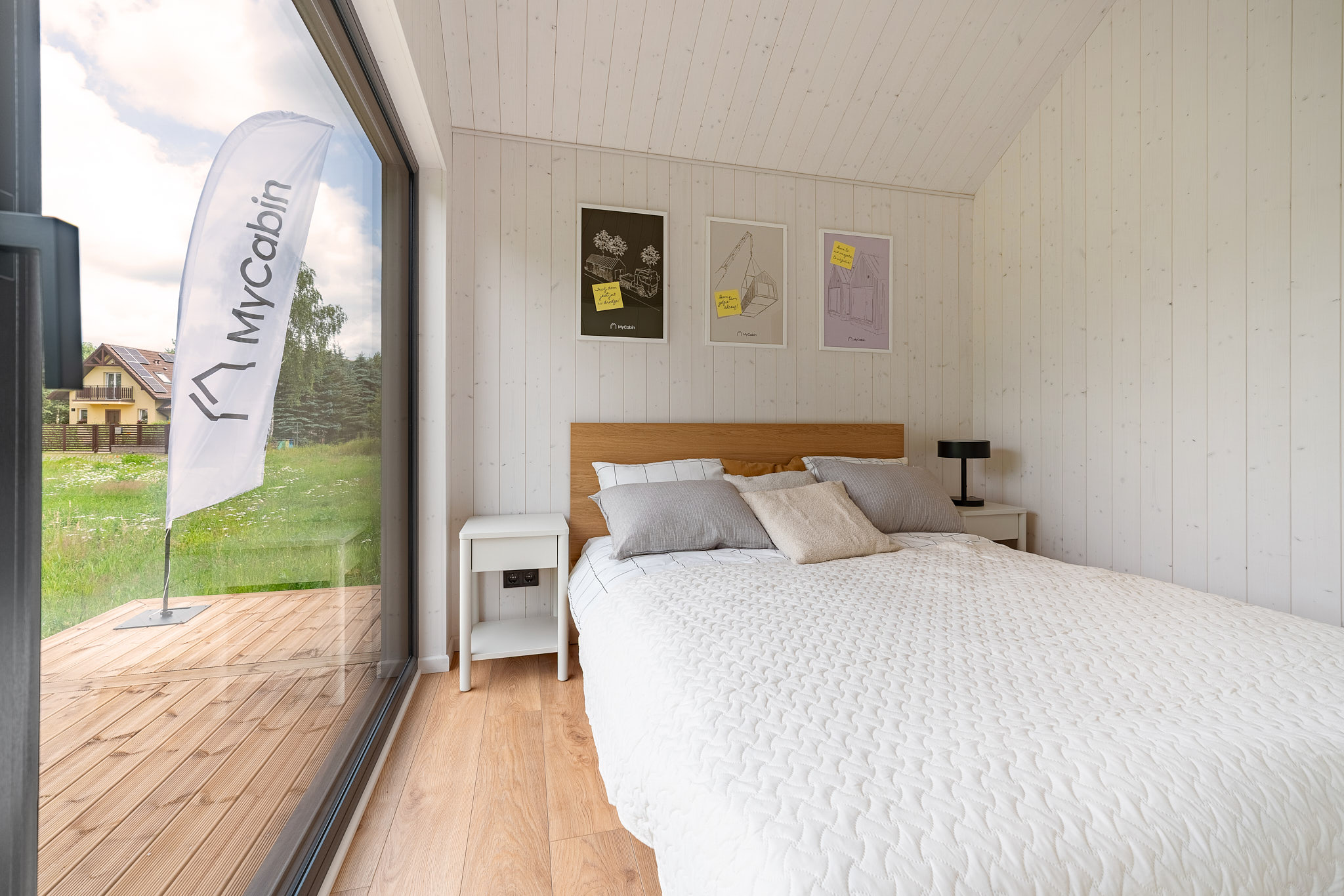 Bedroom inside a Milla 40
