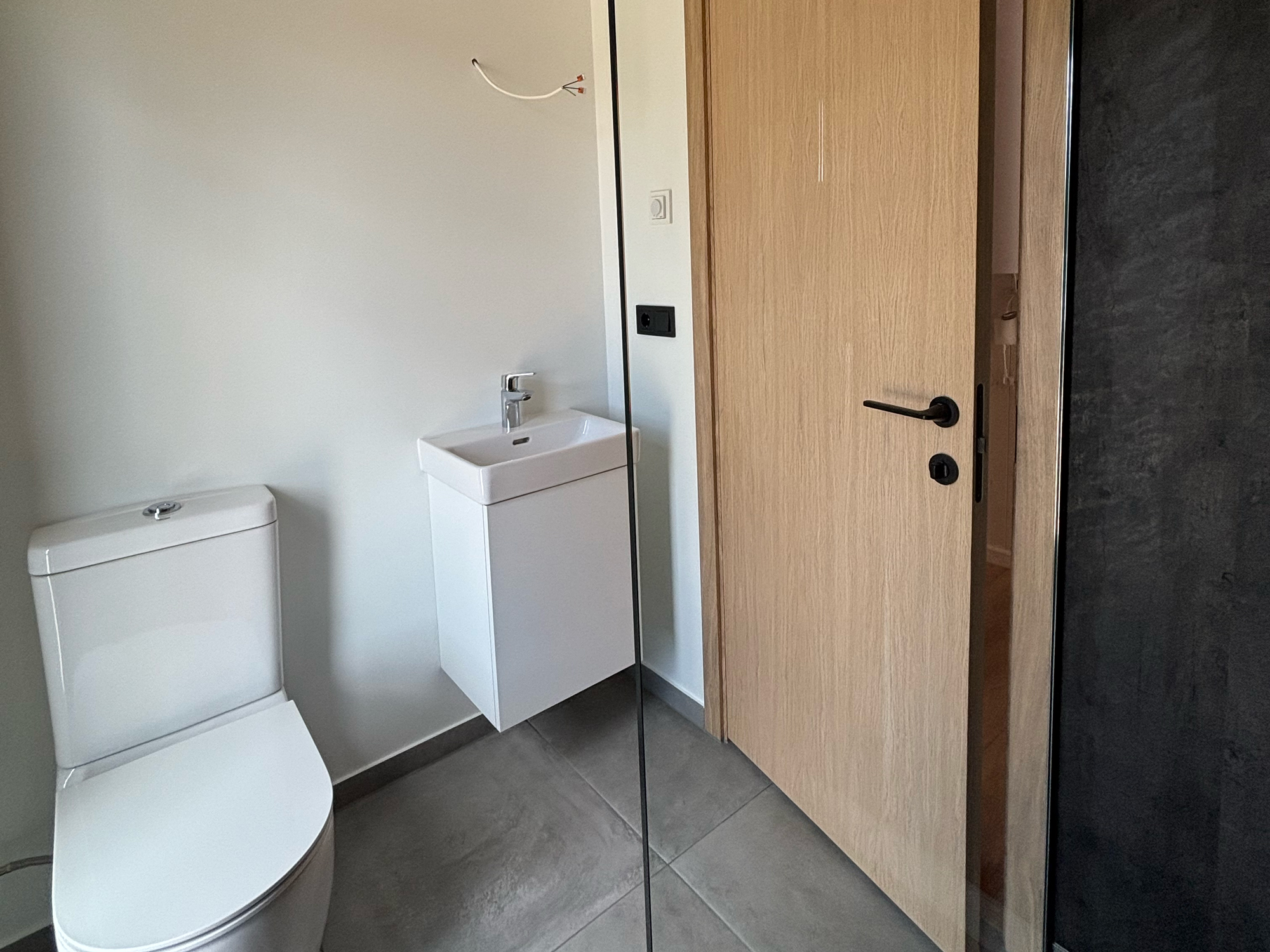 Bathroom inside a Milla 47