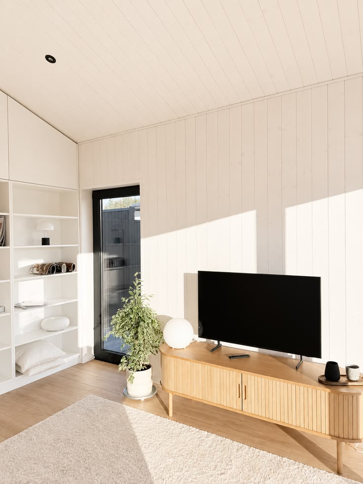 Bedroom of a finished MyCabin home